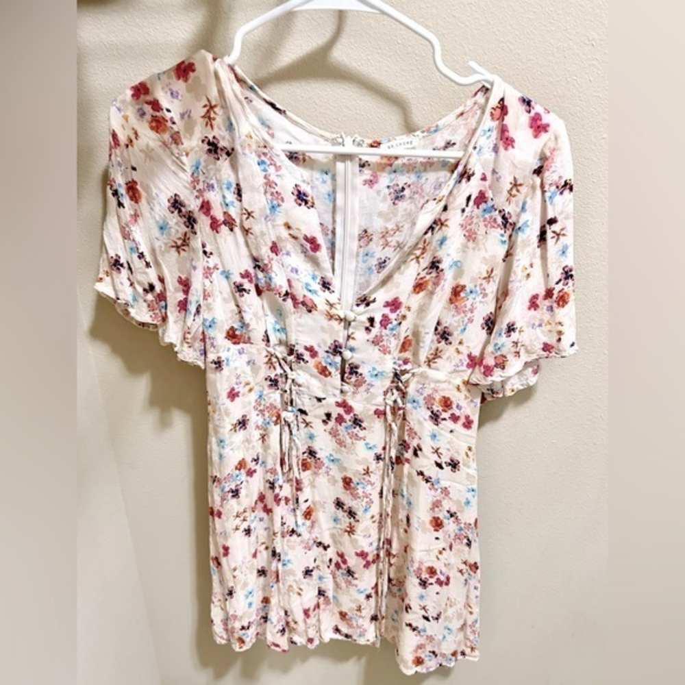 Floral Printed Dress‎ Size S